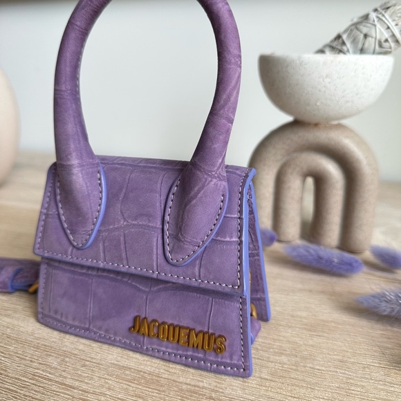 SOLD Jacquemus Le Chiquito Croc Embossed - Picture 11 of 13